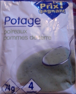 Potage poireaux pommes de terre