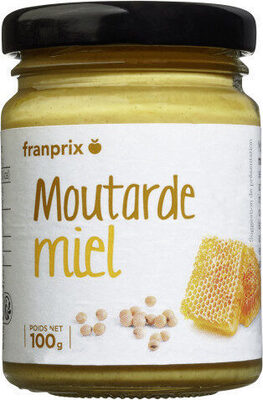 moutarde au miel front packaging