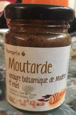 Moutarde front packaging