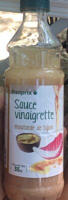 Sauce vinegrette moutarde de dijon