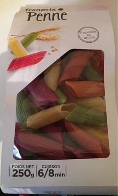 Penne multicolorea
