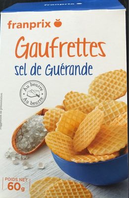 Gaufrettes sel guerande front packaging