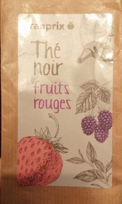 Thé noir aromatisé fruits rouges