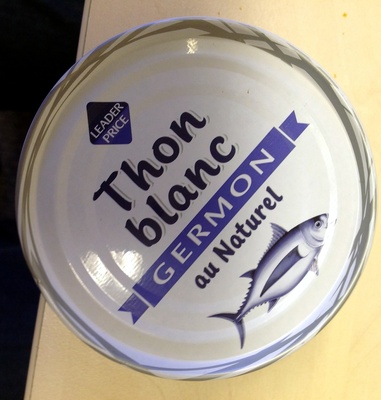 Thon Blanc Germon au naturel front packaging