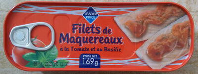 Filets de Maquereaux à la Tomate et au Basilic