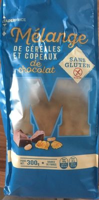 Mélange de céréales et copeaux de chocolat sans gluten