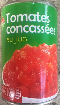 Tomates Concassées au Jus front packaging