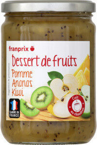 dessert pomme ananas kiwi