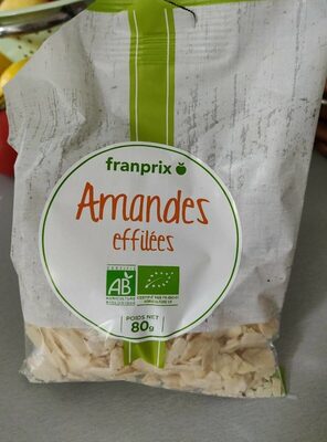 Amandes effilées