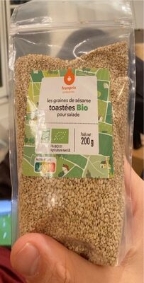 Graines de sesame toastees bio