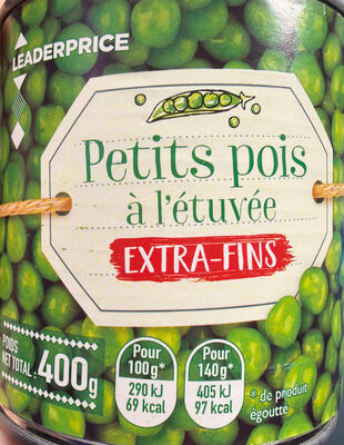 Petits Pois à l'Étuvée Extra-Fins