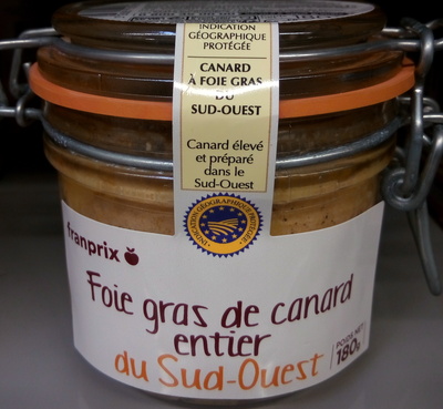 Foie gras de canard entier du Sud-Ouest