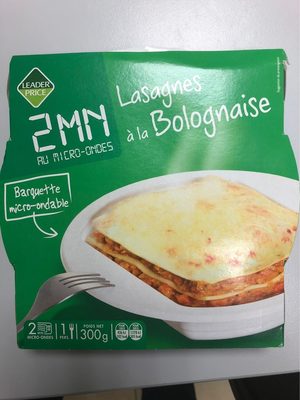 Lasagnes à la bolognaise