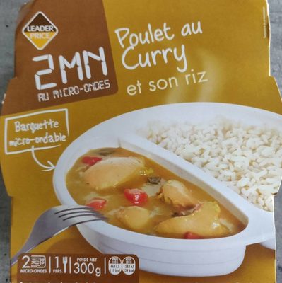 Poulet au Curry et son Riz