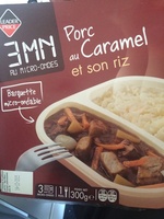 Porc au caramel et son riz