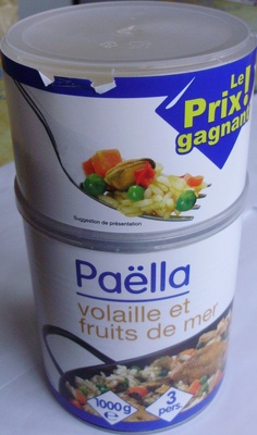 Paëlla volaille et fruits de mer (3 pers.)