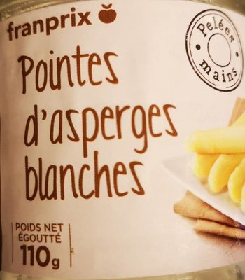 Pointes d'asperges blanches