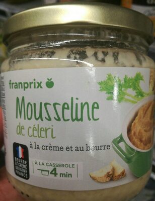 Mousseline de celeri