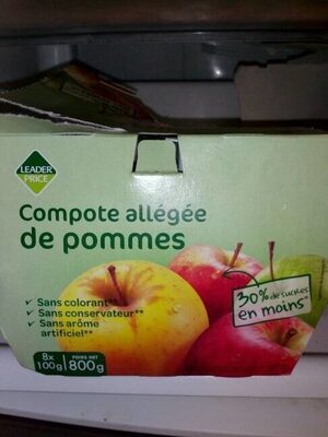 Compote Allégée de Pommes