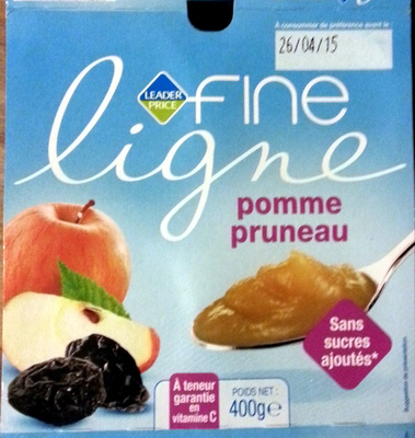 Purée de Pomme Pruneau - Sans sucres ajoutés