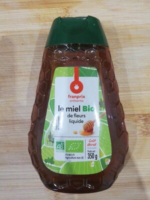 Le miel bio de fleurs liquide