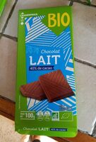 Chocolat au lait 40% de cacao