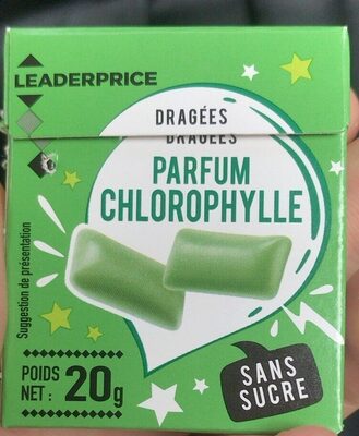 Dragées parfum chlorophylle