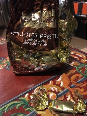 Papillote chocolat noir