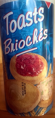 Toast briochés
