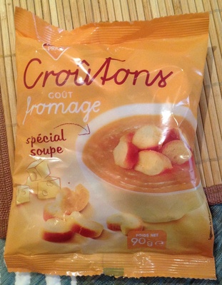 Croûtons goût fromage spécial soupe