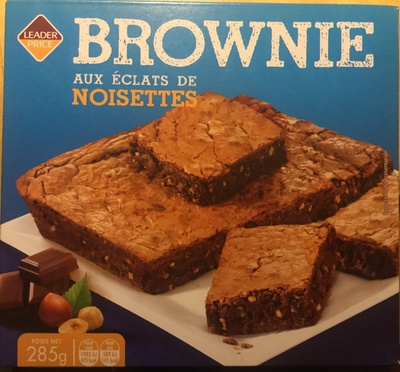 Brownie aux éclats de noisettes 