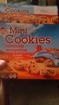 Mini Cookies Chocolat Nougatine