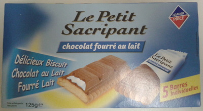 P'tit Sacripant barres chocolat au lait, fourrage au lait