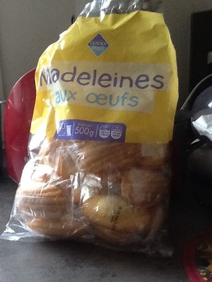 Madeleine aux oeufs