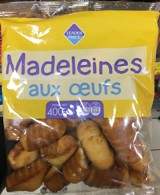 Madeleines aux oeufs