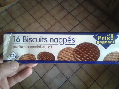 16 biscuits nappés