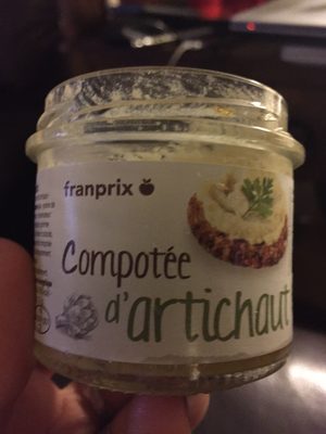 Compotée d'Artichaut front packaging