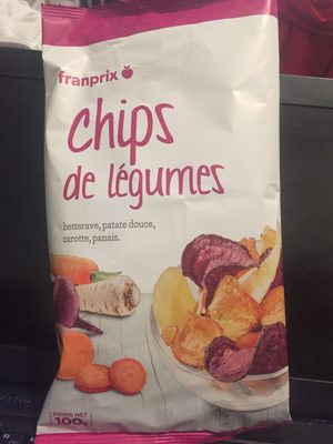 Chips de légumes
