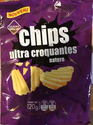 Chips Ultra Croquantes Nature front packaging