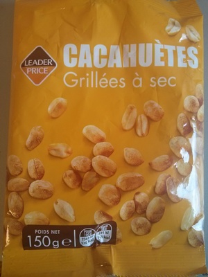 Cacahuètes grillées à sec