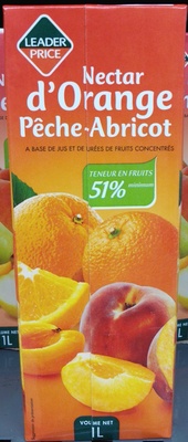 Nectar d'Orange Pêche-Abricot
