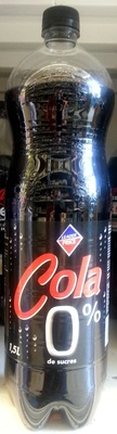 Cola 0% front packaging