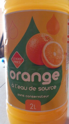 Orange à l'eau de source