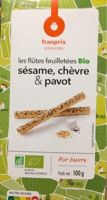 flutes feuillete bio