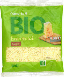 emmental râpé bio