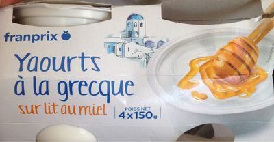 Yaourt à la Grecque sur Lit au Miel