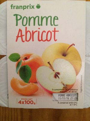 Pomme Abricot front packaging