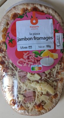 Pizza jambon fromages