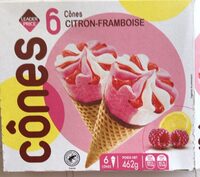 Cônes Citron Framboise