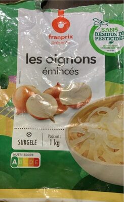 Les Oignons émincés